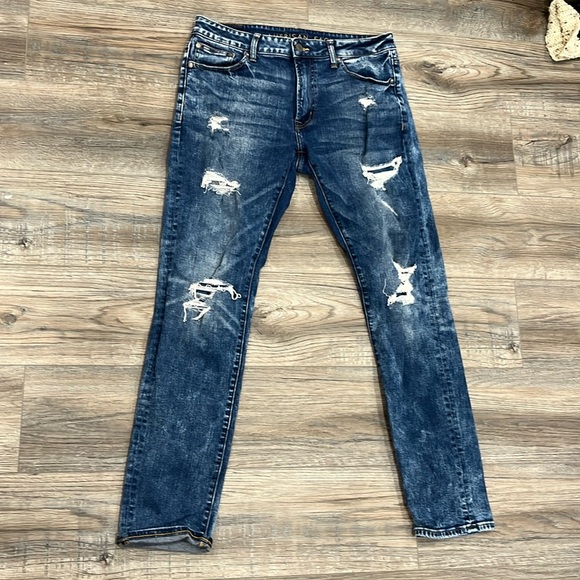 AE flex Slim Leg Jeans - Picture 2 of 7